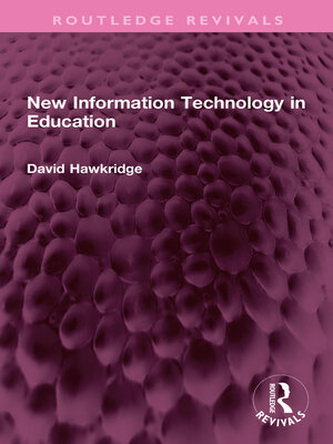 cover image of New Information Technology in Education